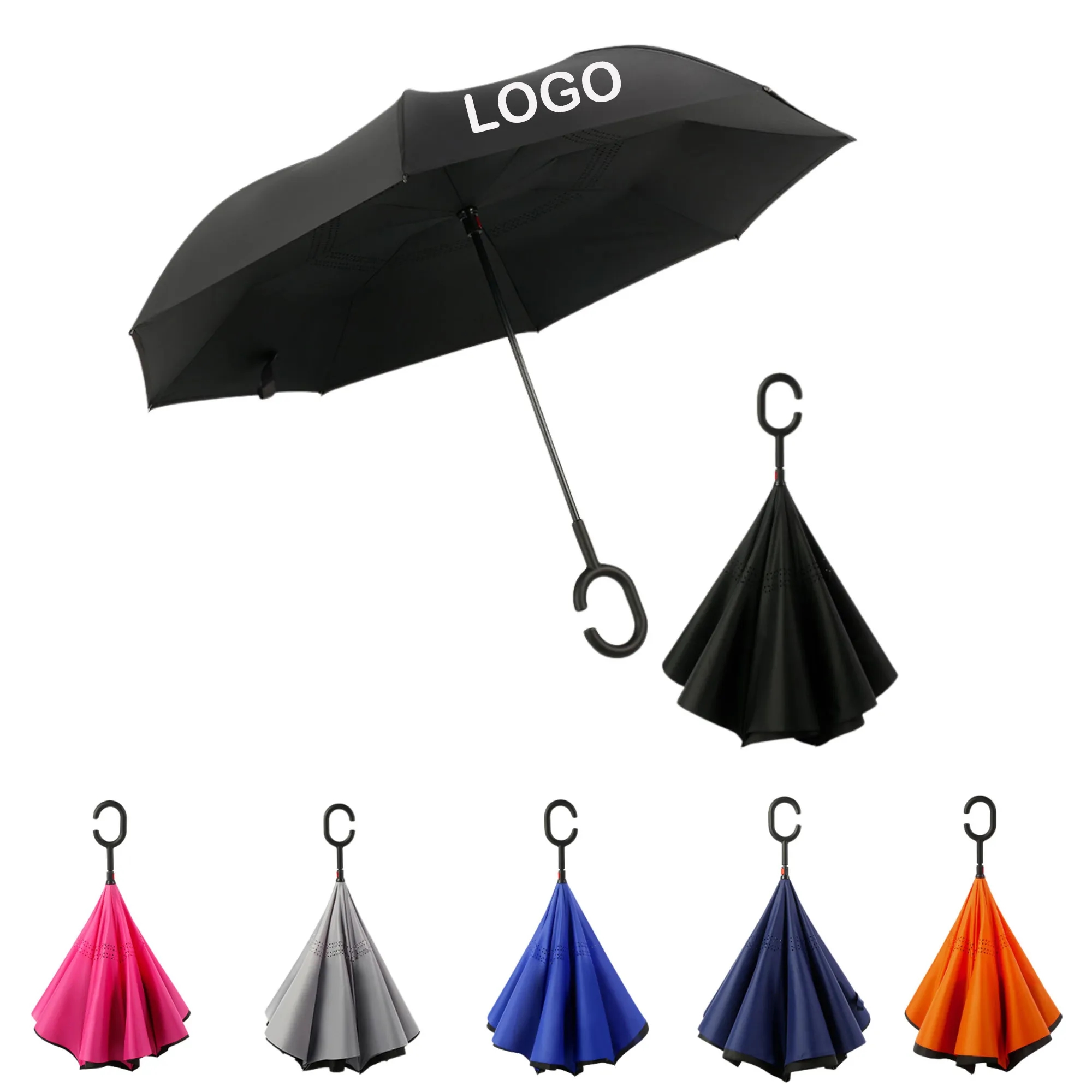 Inverted Reverse Upside Down Umbrella 3