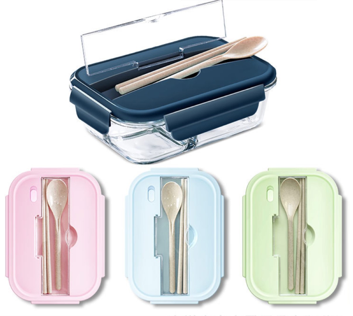 Meal Prep Containers 3 Compartment 3