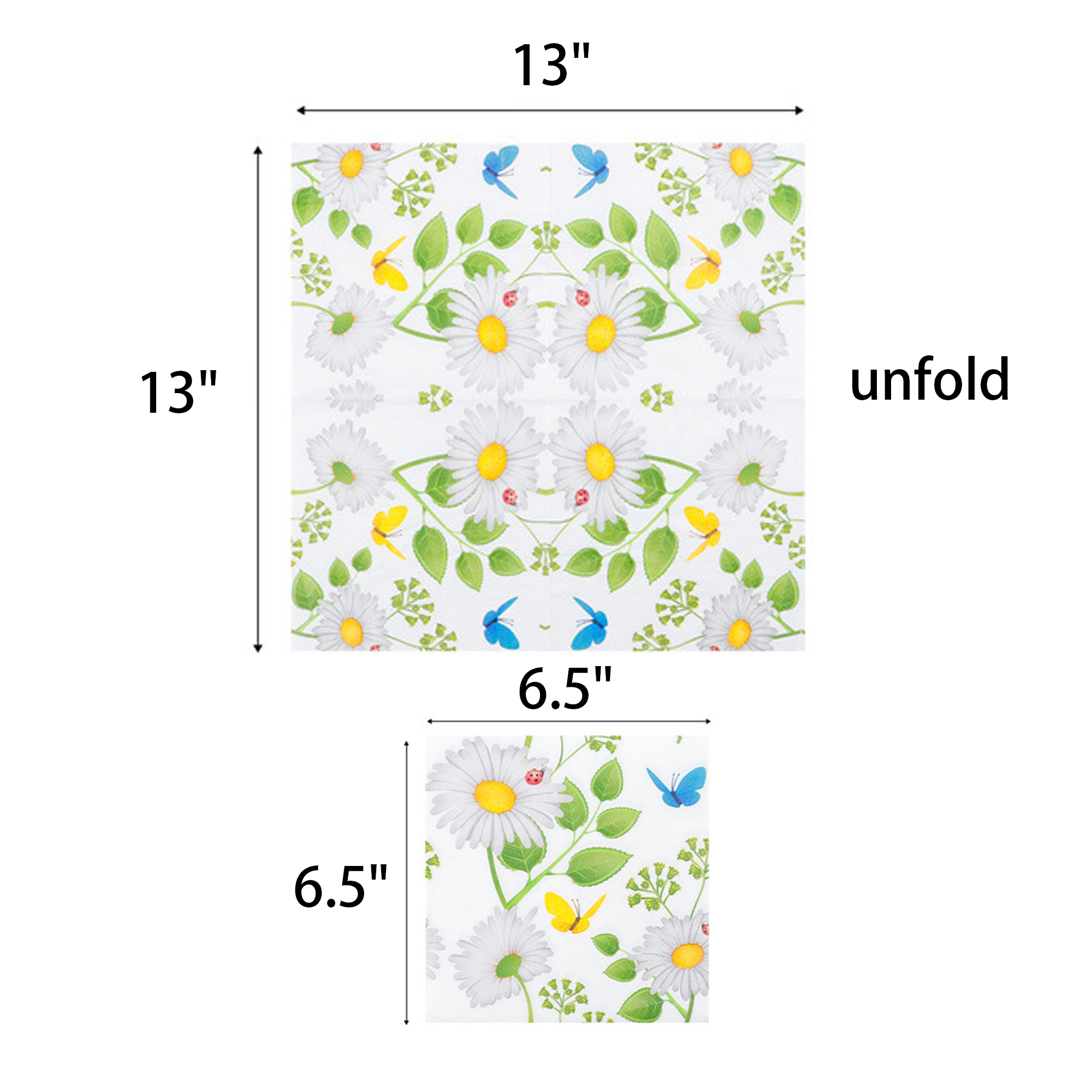 Personalized Full-Surface Printed 2-Ply Drink Napkins 1