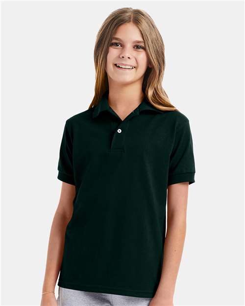 Youth EcoSmart® Jersey Polo - 054Y 57