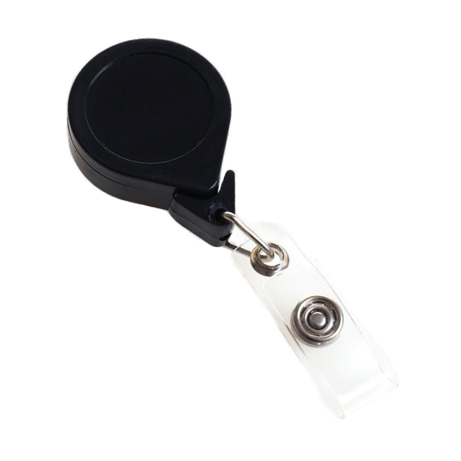 1.2"x3.1" anti twist retractable logo Name ID Badge Holder 2