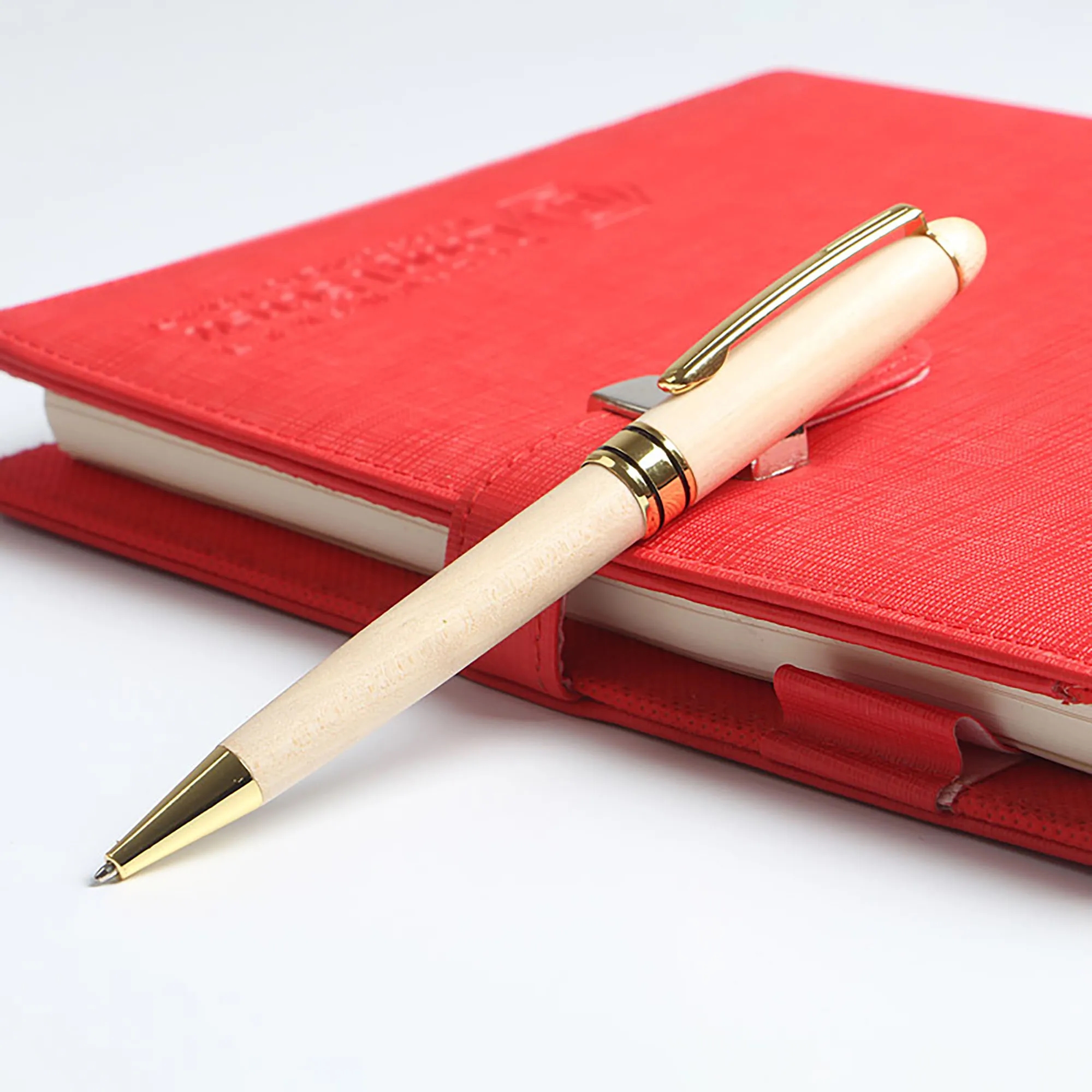 Wooden Ballpoint Pen With Logo For Study,Sustainable 3
