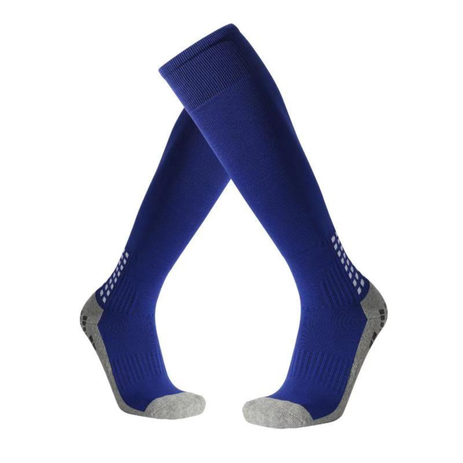 Cushioned knee high custom knit football socks, 144 needle 2