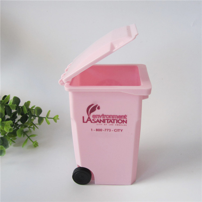 Creative Mini Trash Can Desktop Organizer 8