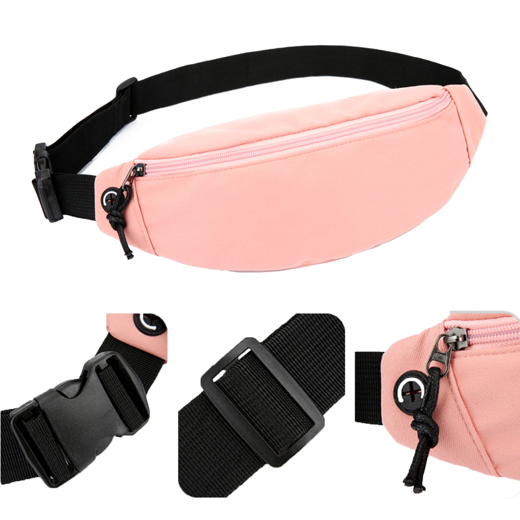 Large Capacity Adjustable Cross Body Fanny Pack 9