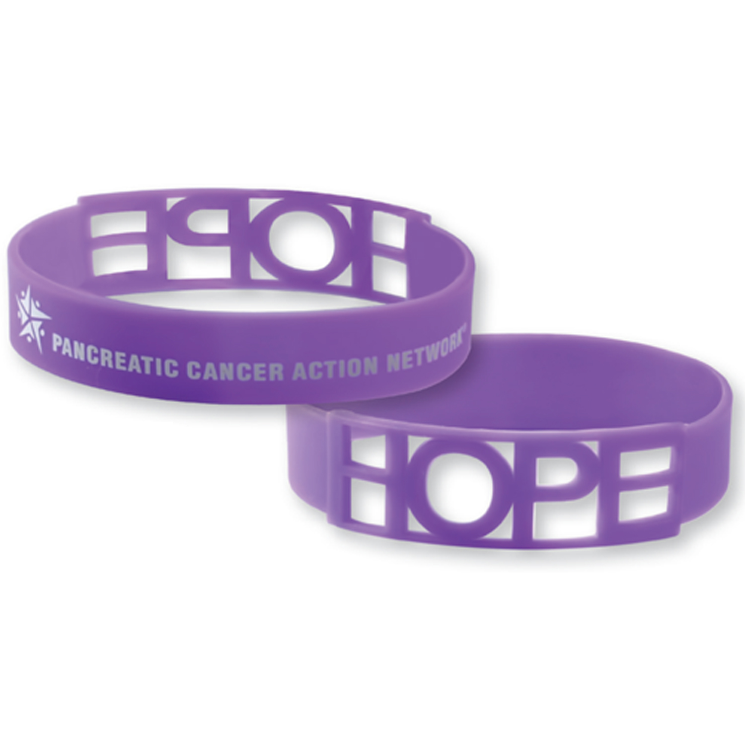 1" Jumbo with a 4" Cut-Out Wristband With 1 Color Screen Print 1