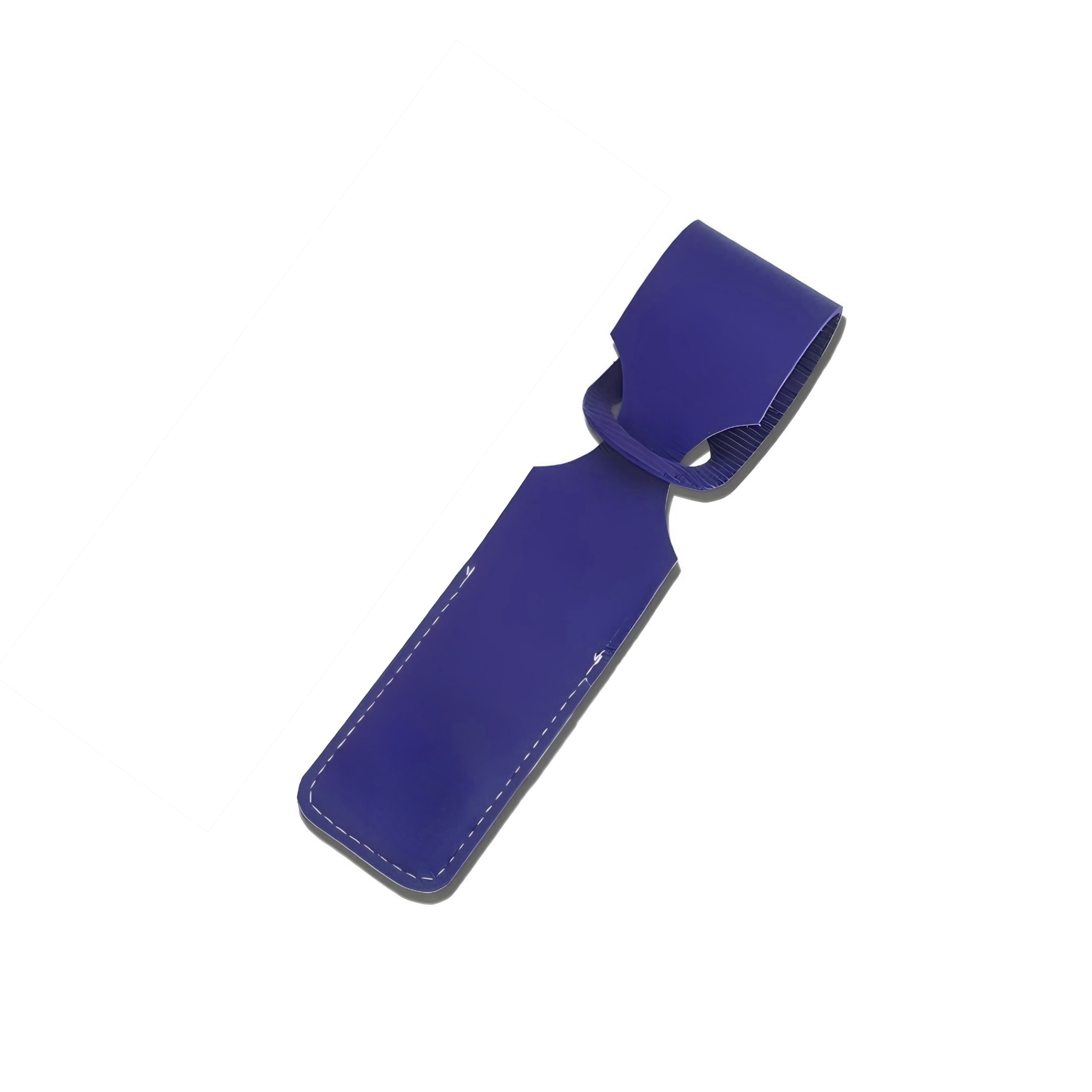 Strip Hanging PU Leather Luggage Tag 13