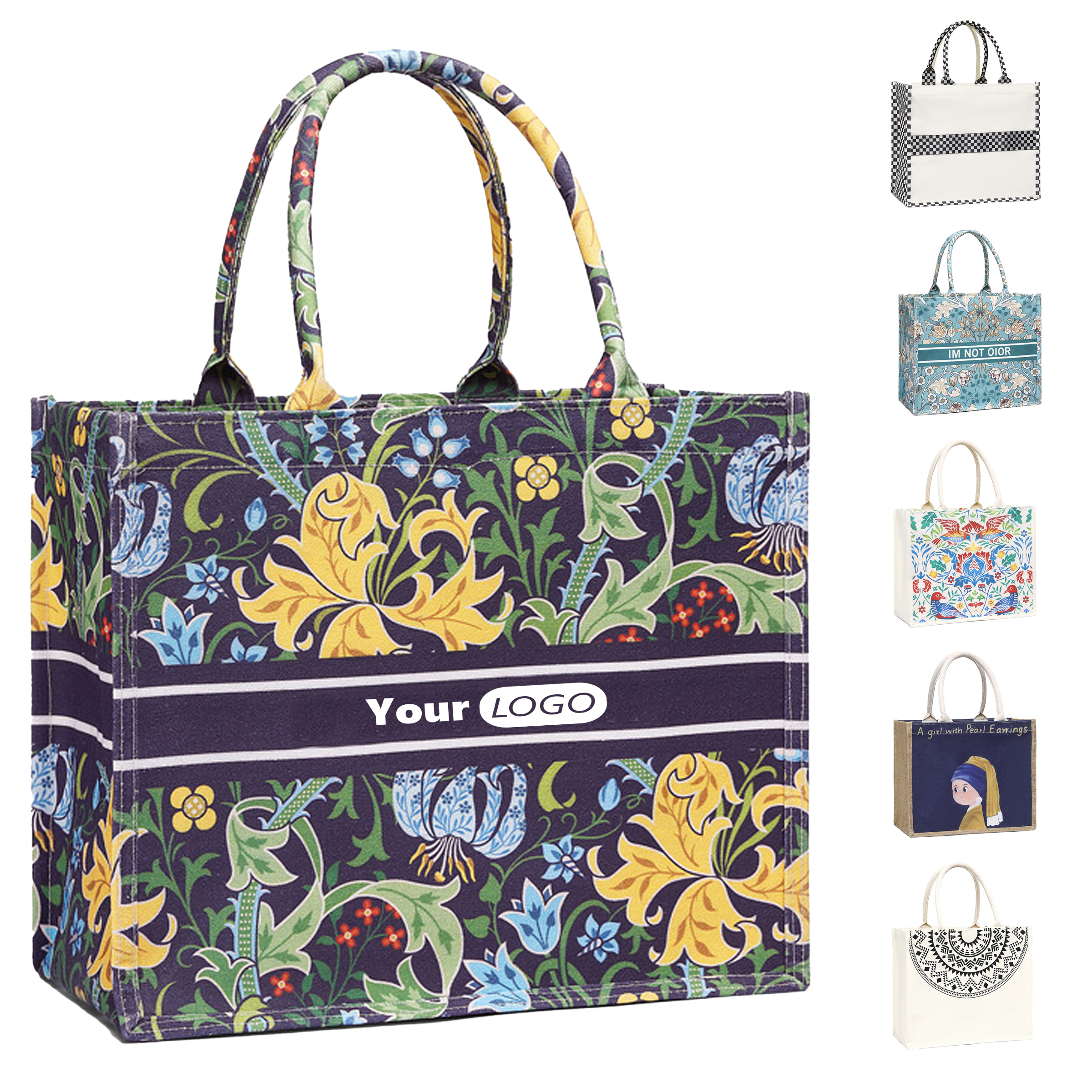 Canvas Shopping Gift Tote Bag 2