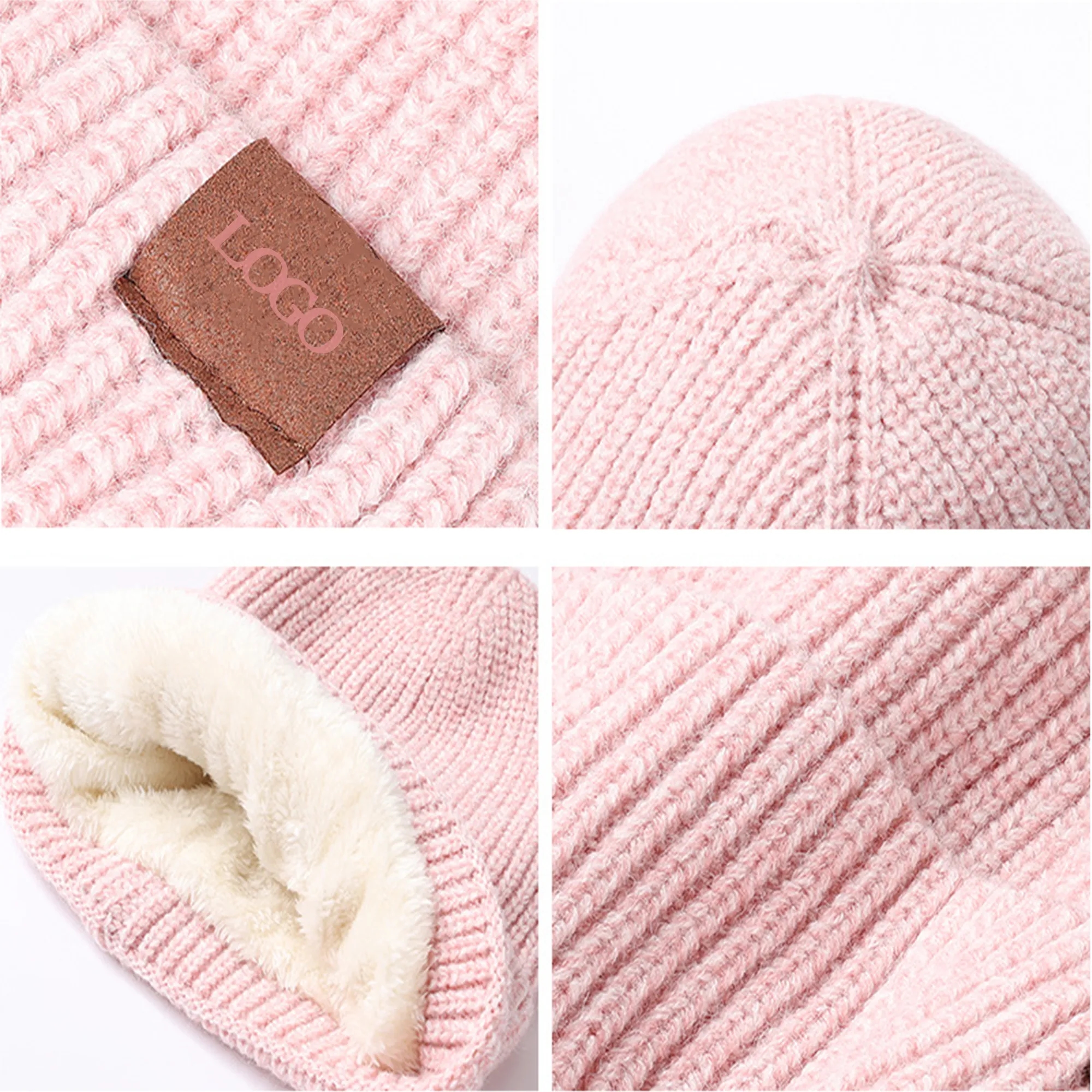 Women's Knitted Hats In Autumn And Winter 1