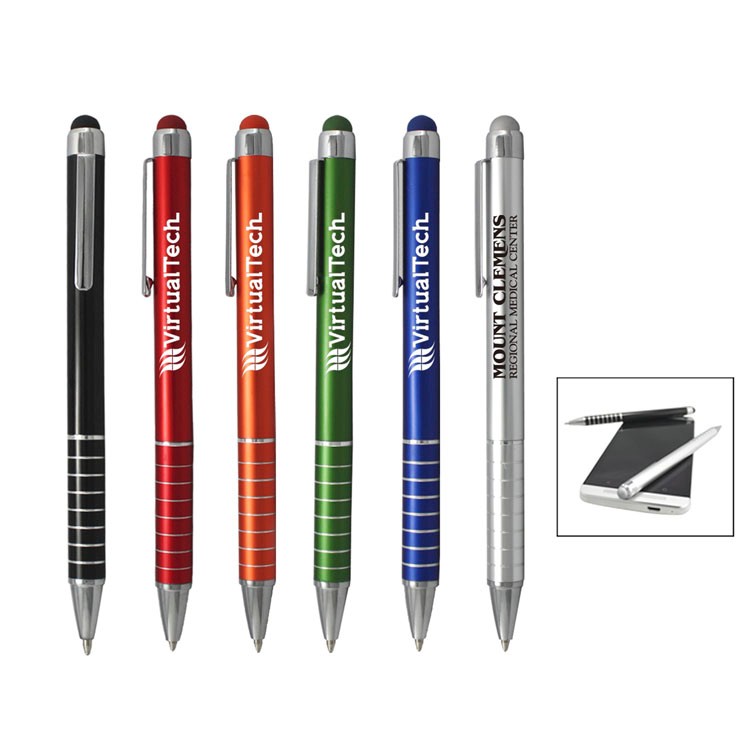 Aluminum ballpoint Color Stylus Pen 7