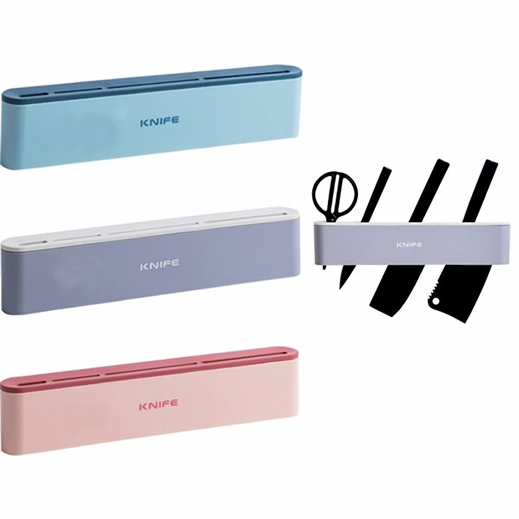 Wall-Mounted Kitchen Knife Organizer 2