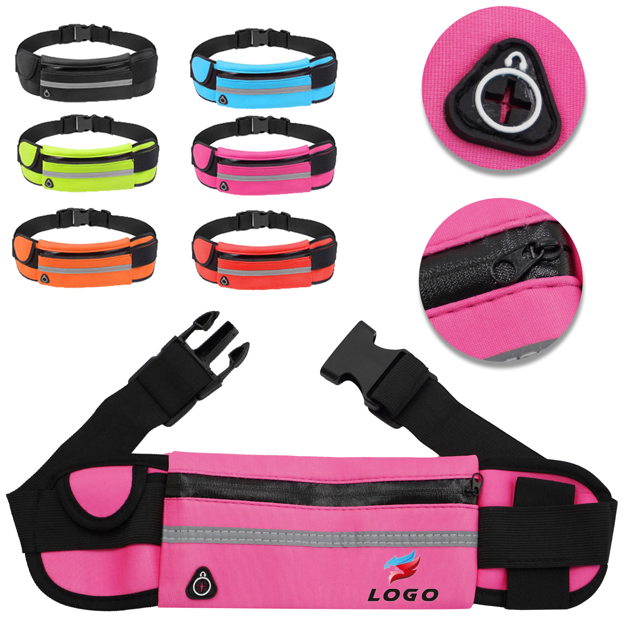 Waterproof Outdoor Waist Pack ?C Jogging and Travel Pouch 2