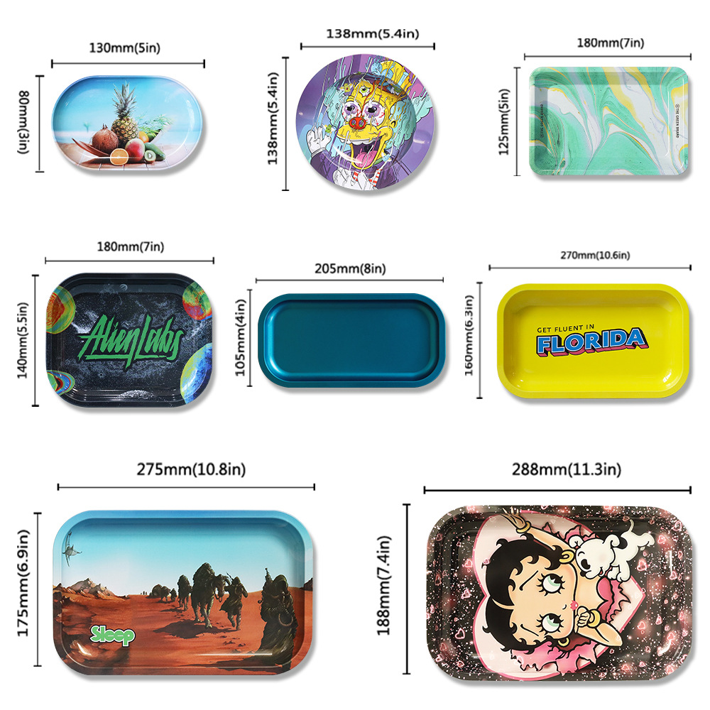 Tinplate Rolling Tray 2