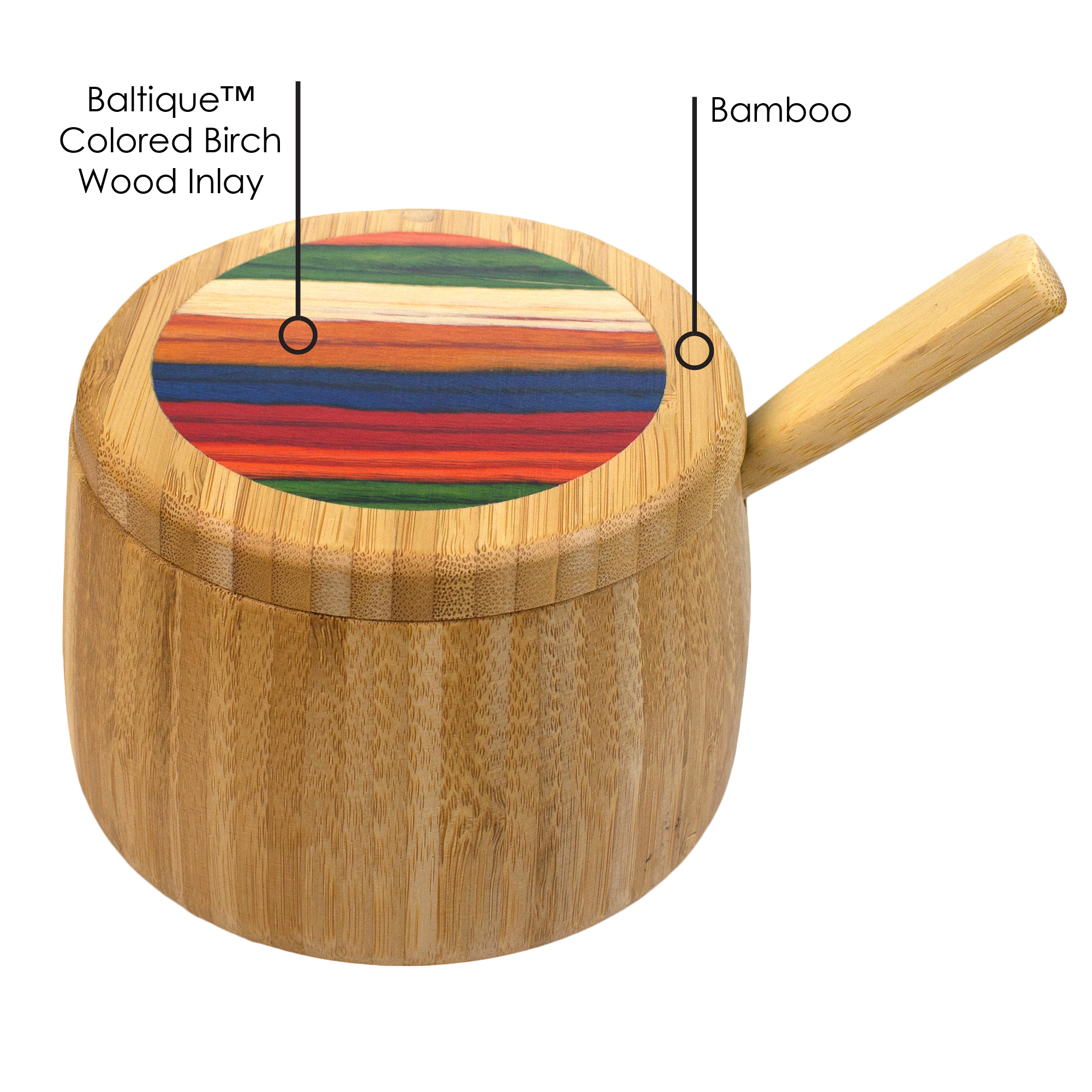 Baltique® Marrakesh Sugar Bowl with Spoon 6