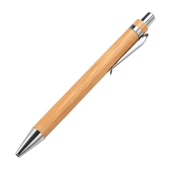 Eco-Friendly Bamboo Click Ballpoint Pen 3
