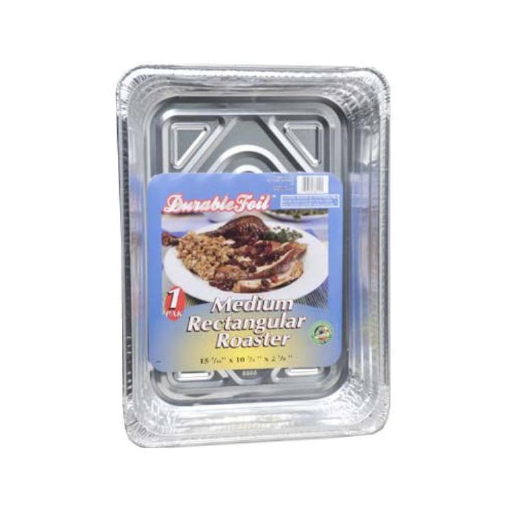 Aluminum Rectangular Roasters - Medium 1