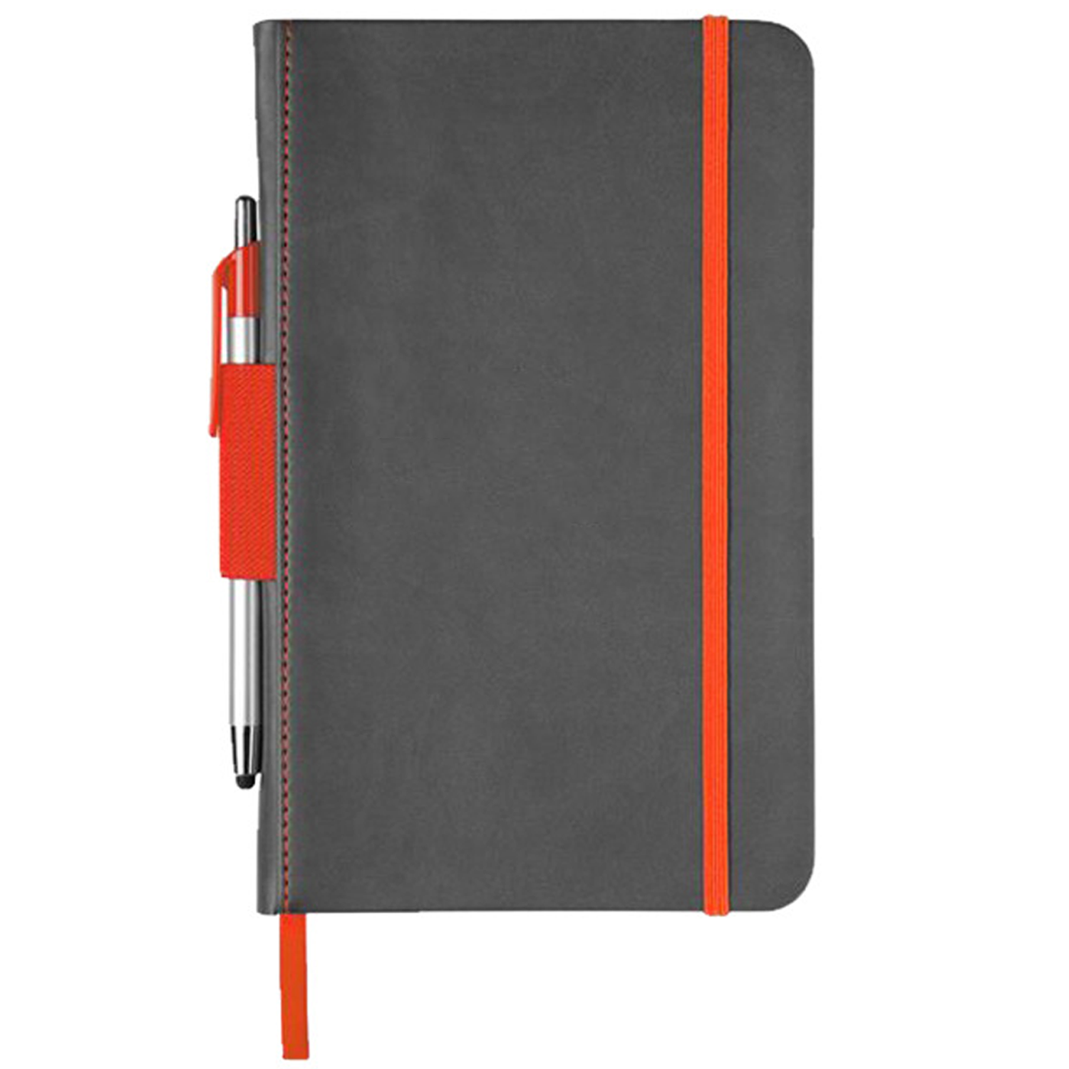 A5 PU Leather Business Notebook w/ Pen Holder 6