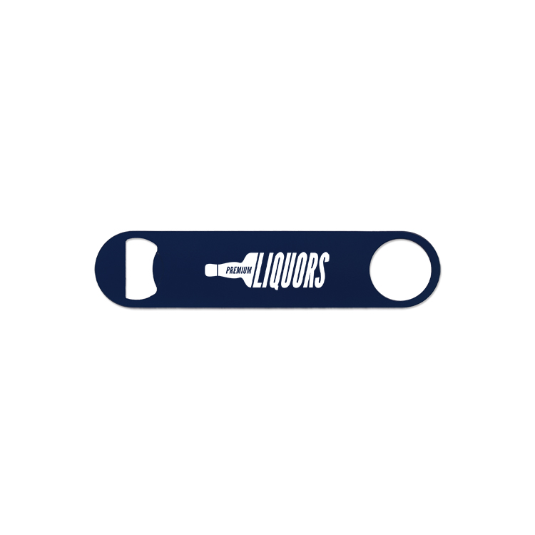 Paddle Style Powder Coated Steel Bottle Opener 7