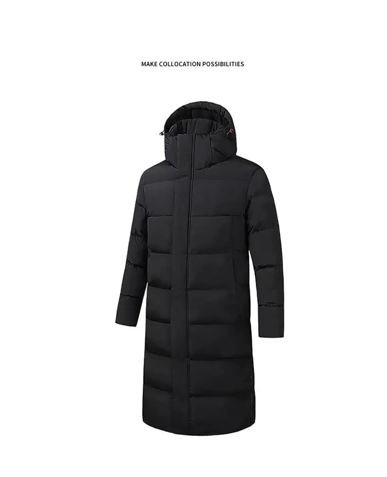 Unisex Waterproof Fleece-Lined Winter Jacket With Hood 5