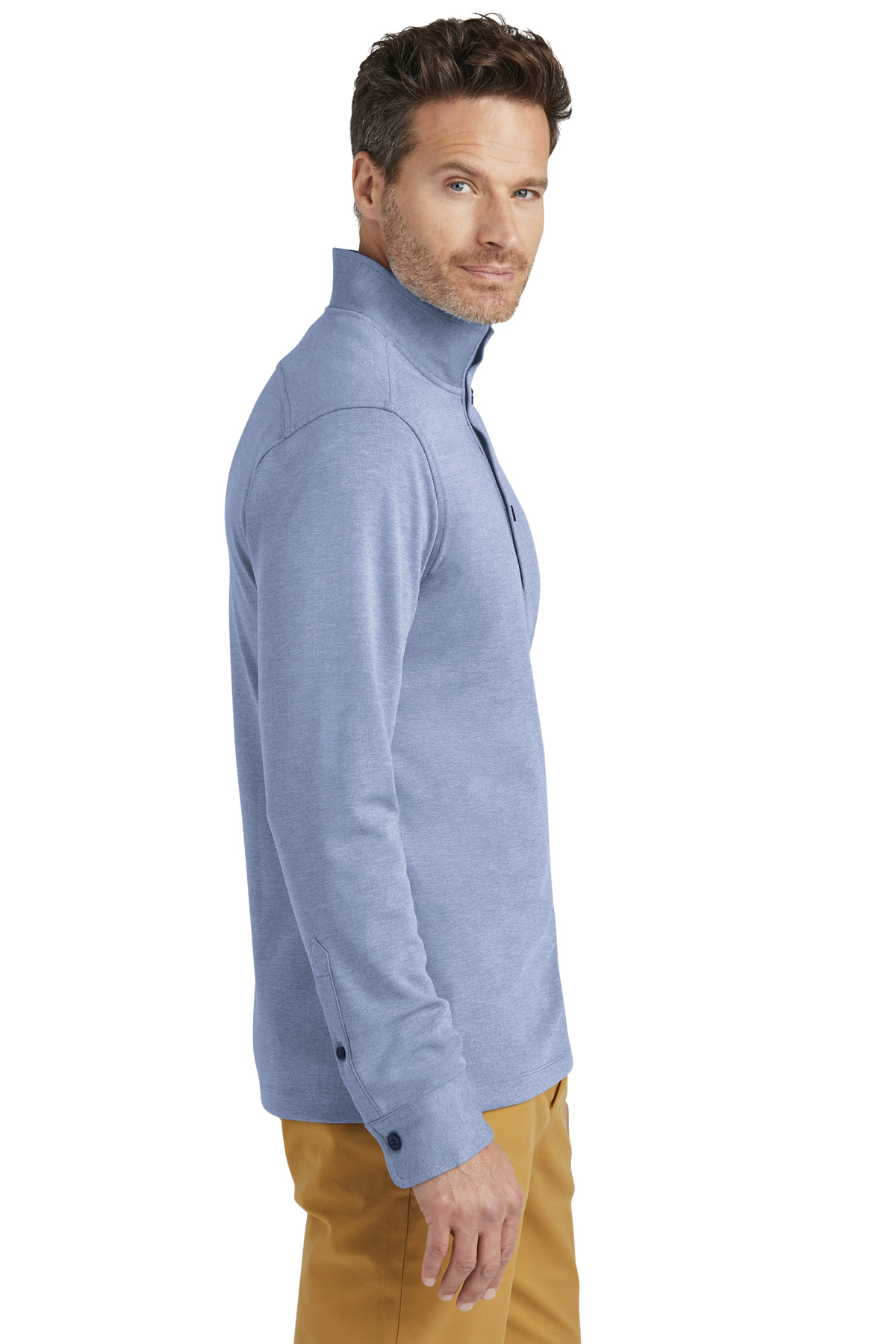 Mid-Layer Stretch 1/2-Button