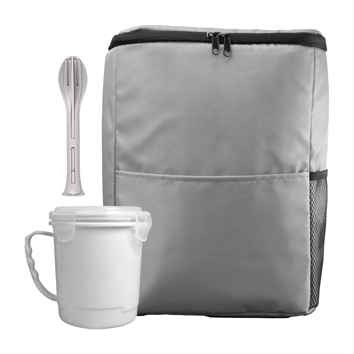 Sporty Recycled Soup & Utensil Set 17