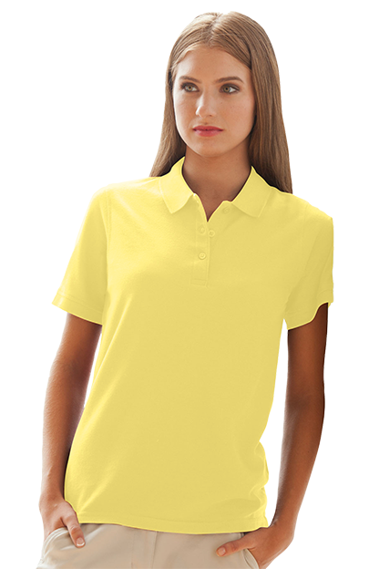 Women's Soft-Blend Double-Tuck Pique Polo 15