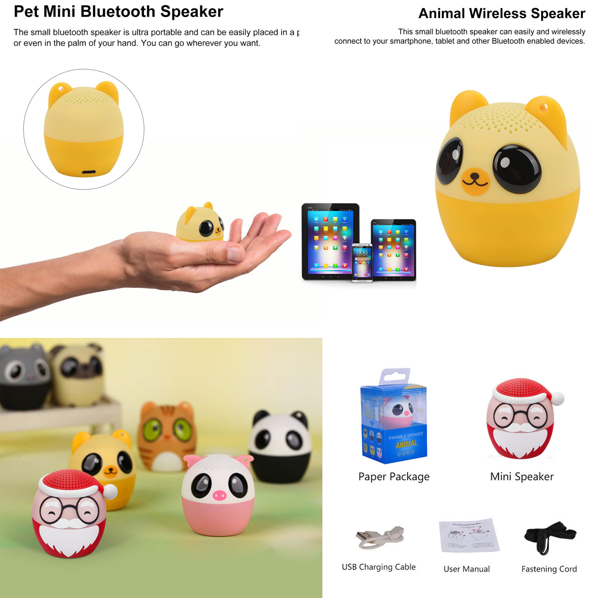 Santa Claus Mini Wireless Speaker 3