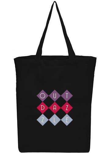 15W x 17H inch Gusseted Cotton Tote Bags 2