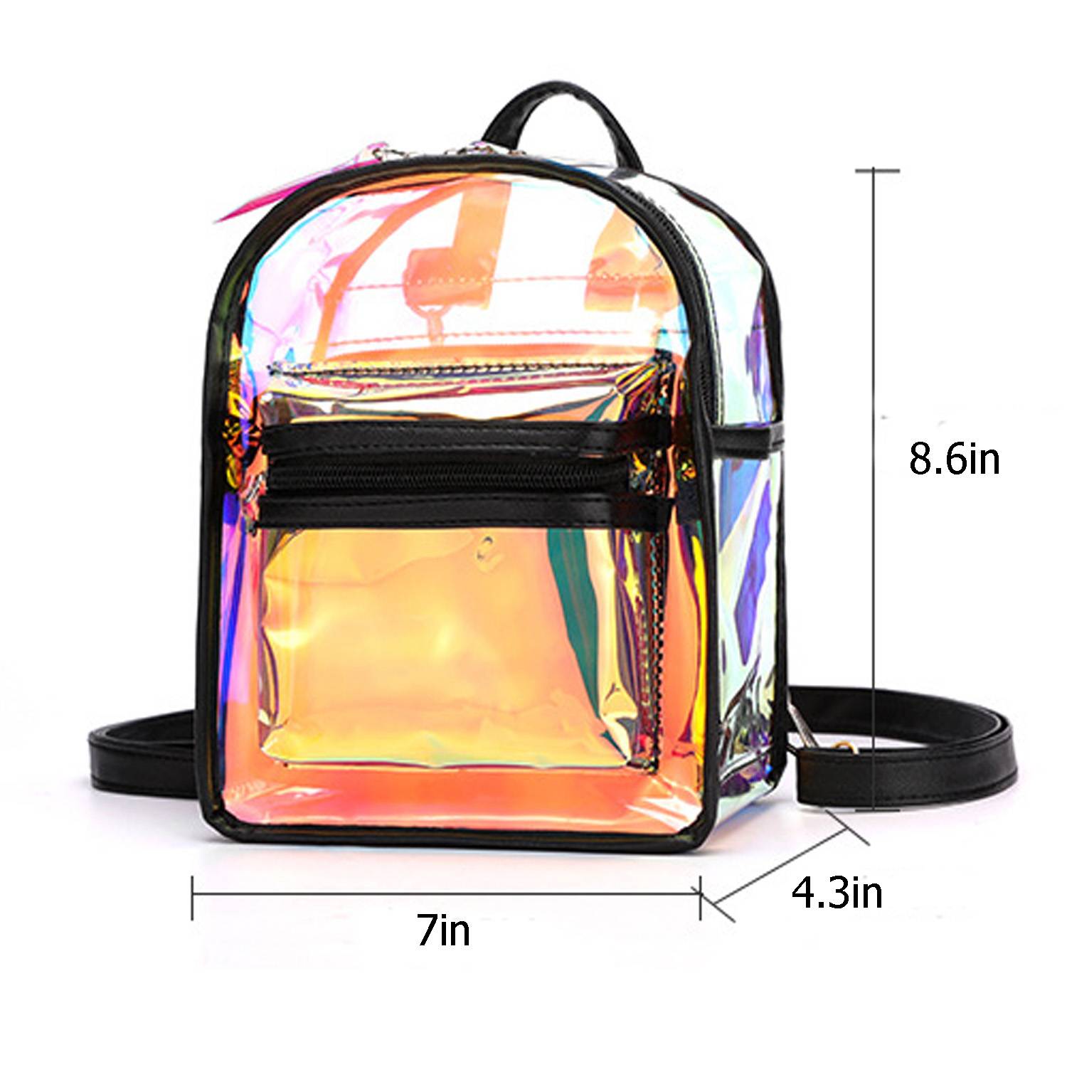 PVC jelly satchel backpack 2