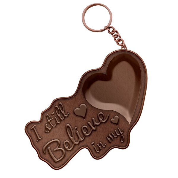Customized Zinc Alloy Keychain with Antique Copper Plating 2