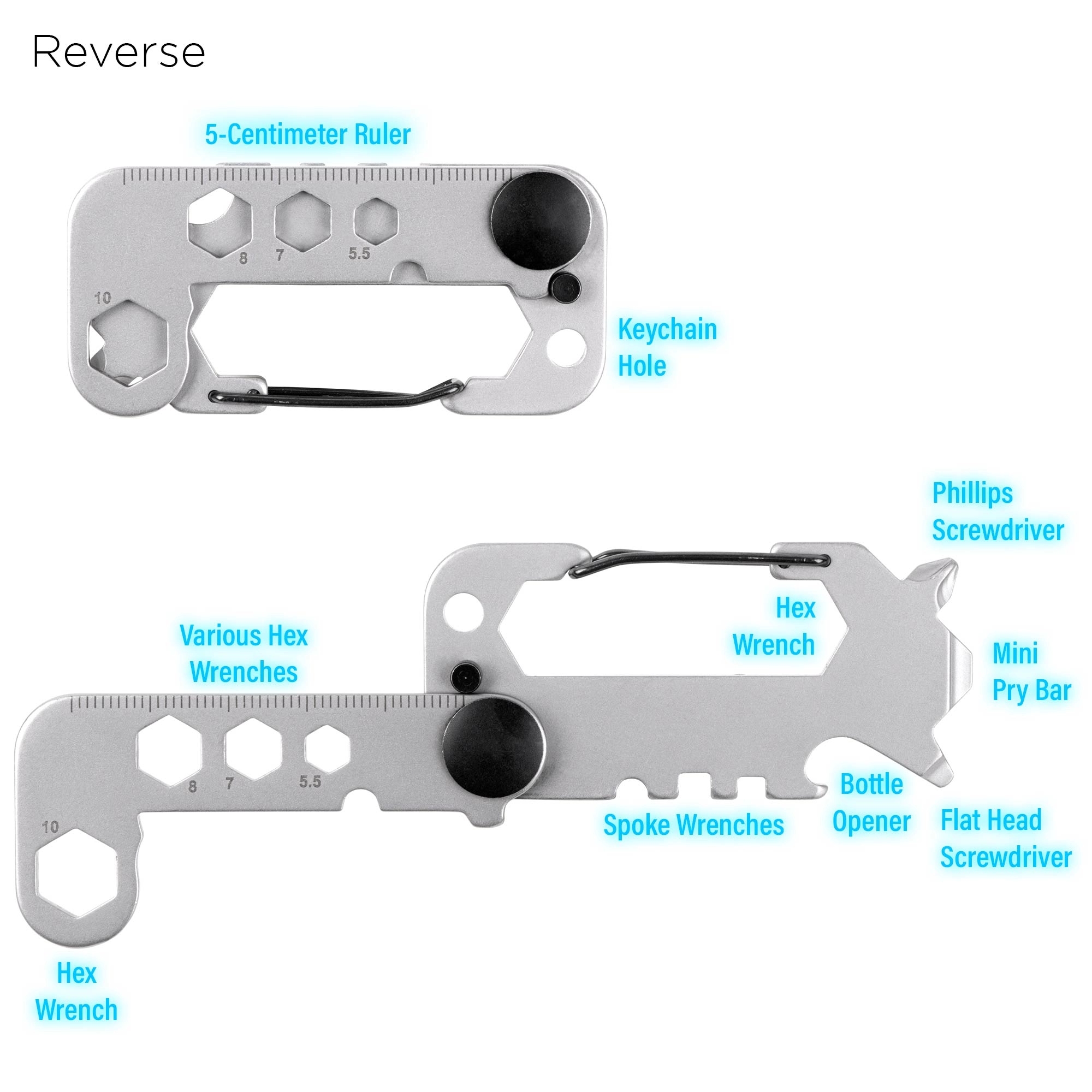 The Sequoia 15-Function Pocket Tool 4