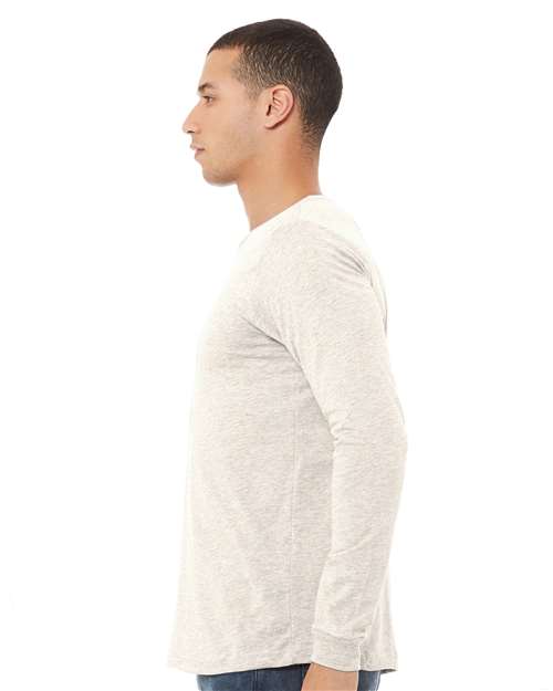 Unisex Triblend Long Sleeve Tee - 3513 25