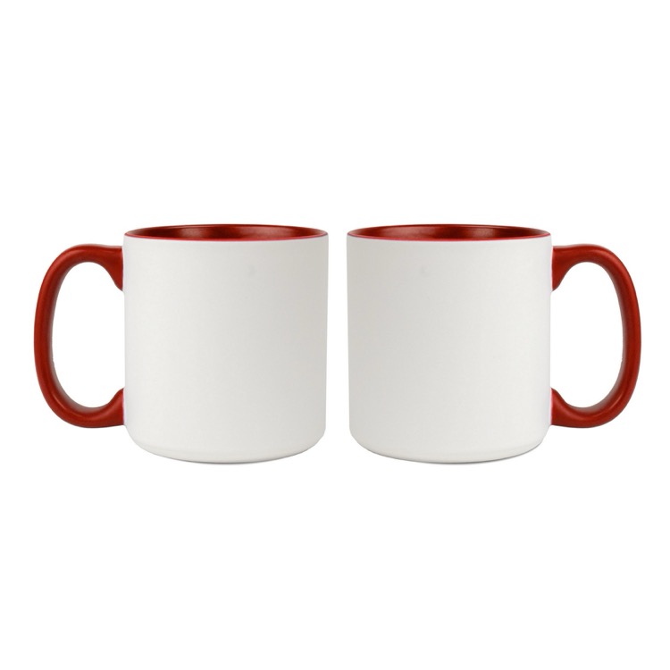 20 Oz. Supersized Two Tone Mug w/Matte Finish 3