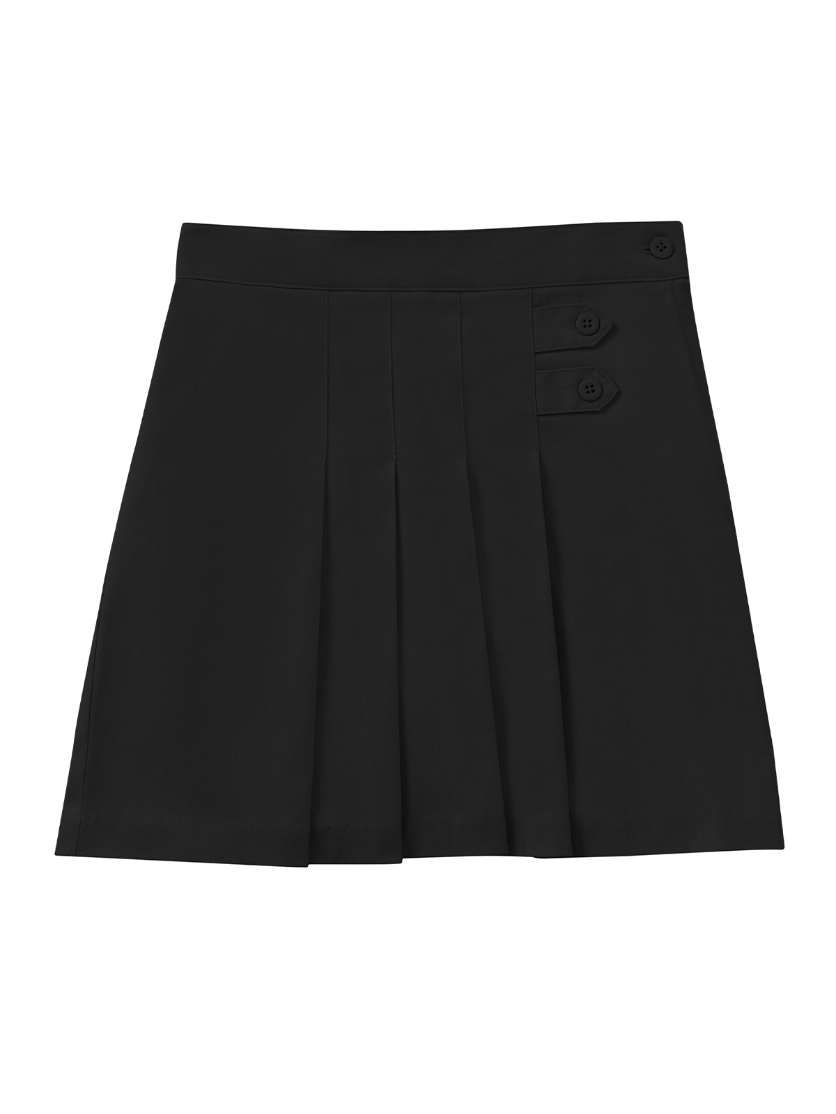 Classroom Uniforms - Girls' Plus Stretch Pleated Tab Scooter 1