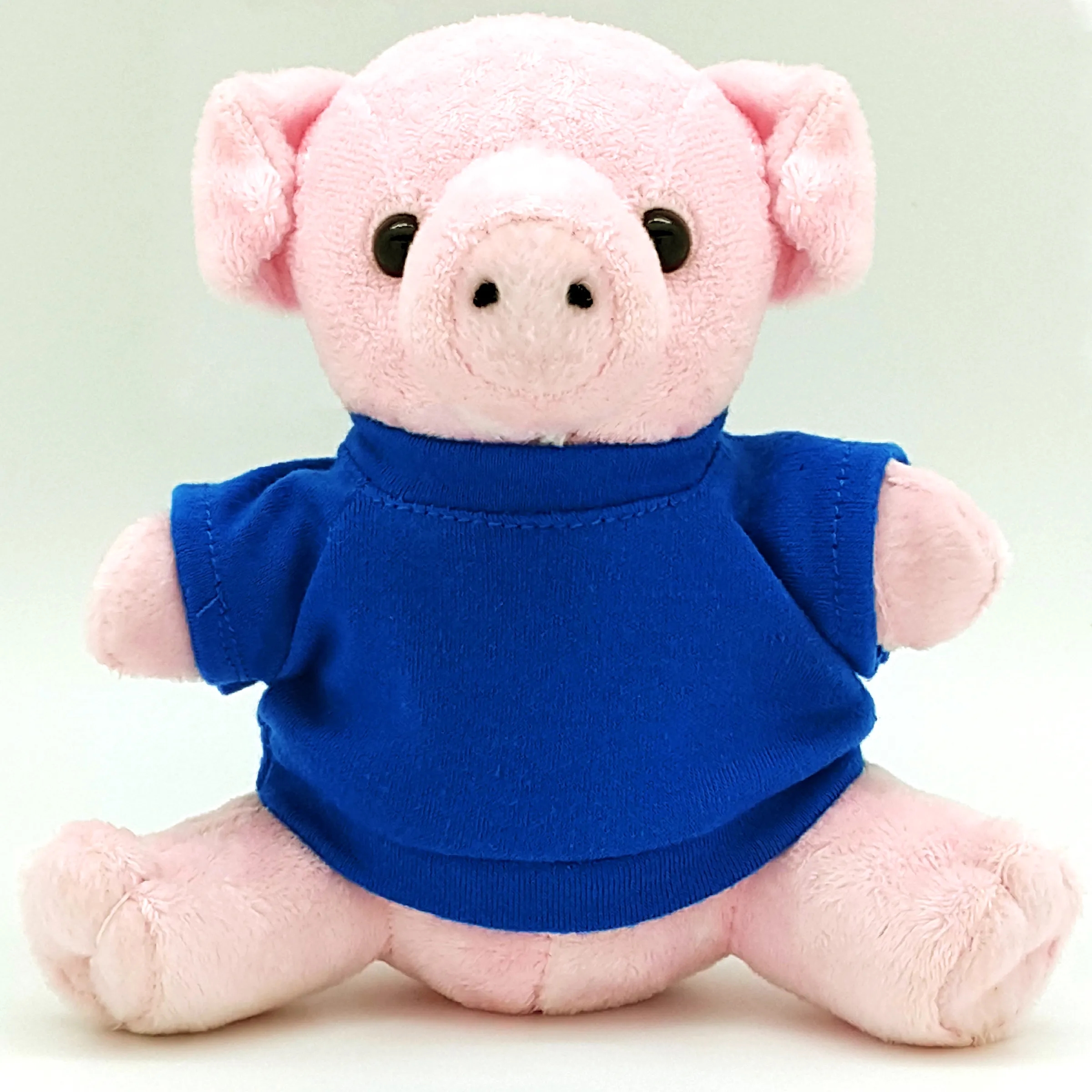 6" Beanie Pig with Embroidered Eyes 9