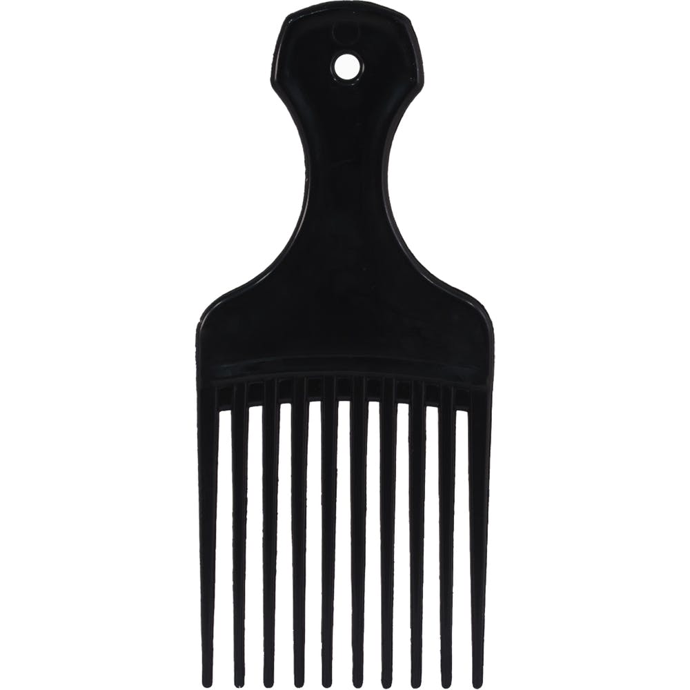 Bulk Hair Picks - Black 2.25" 2