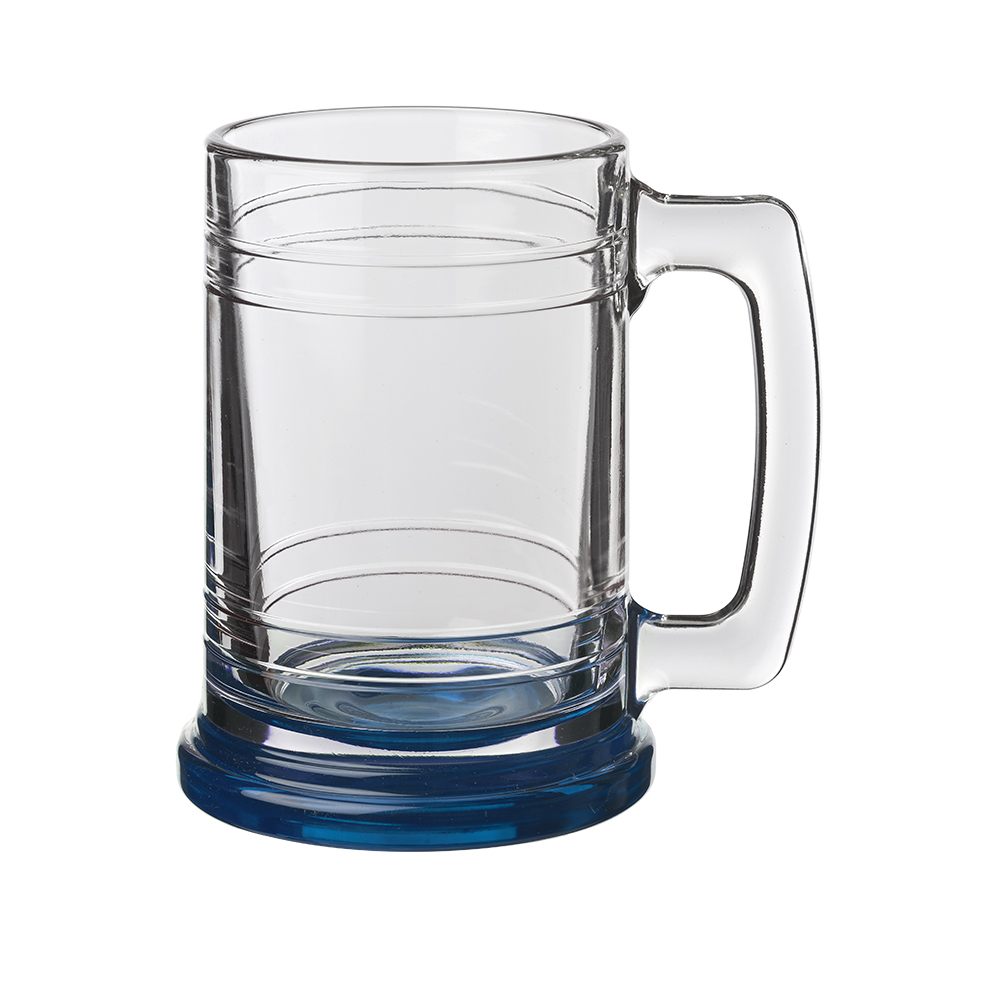 15 oz. Libbey Maritime Glass Beer Mugs 15