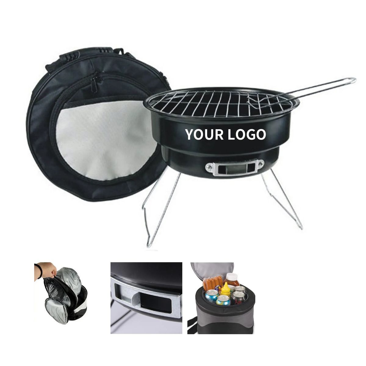 Portable Grill Kit with Thermal Tote and Ice Packs 7