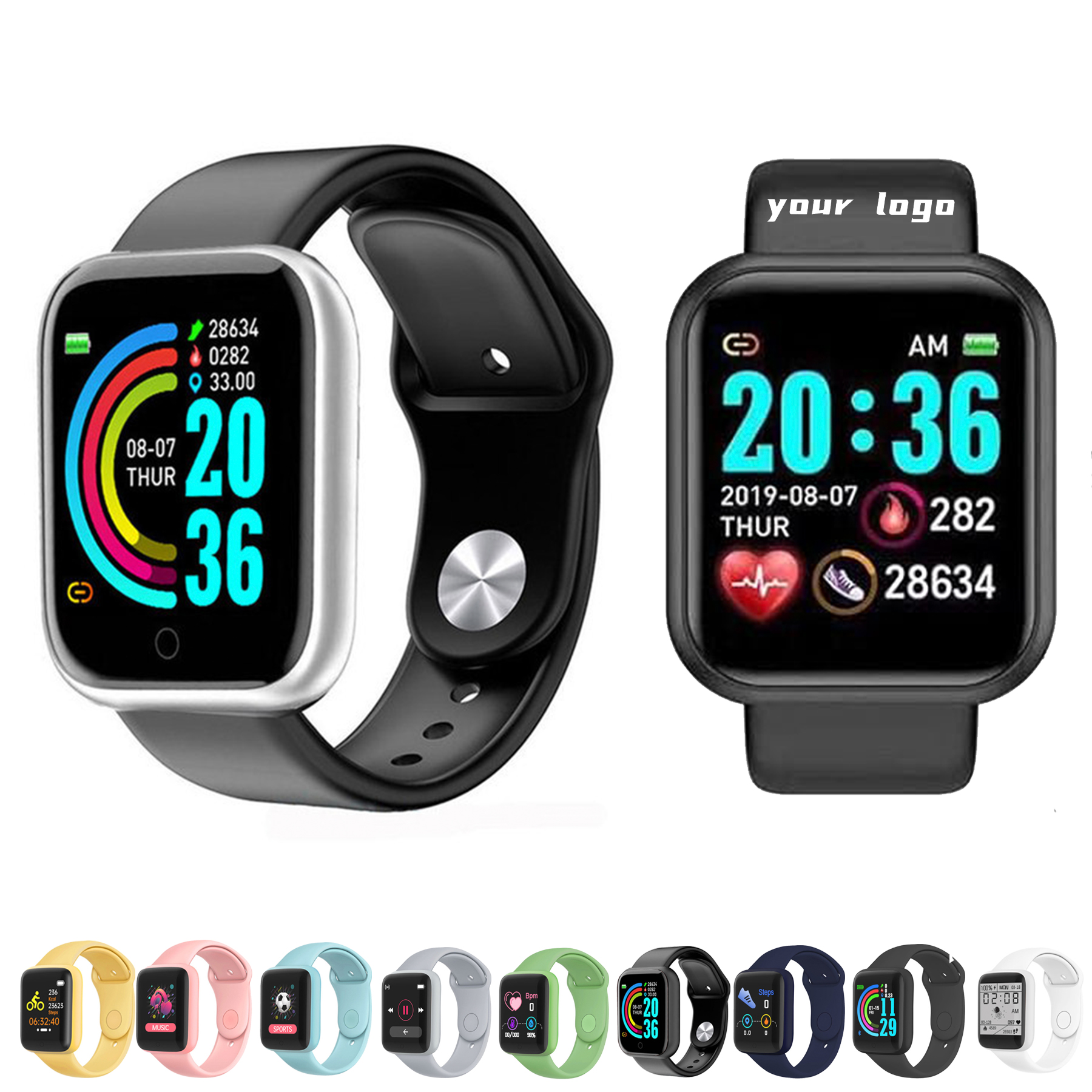 Y68 D20 Smart Watch 1