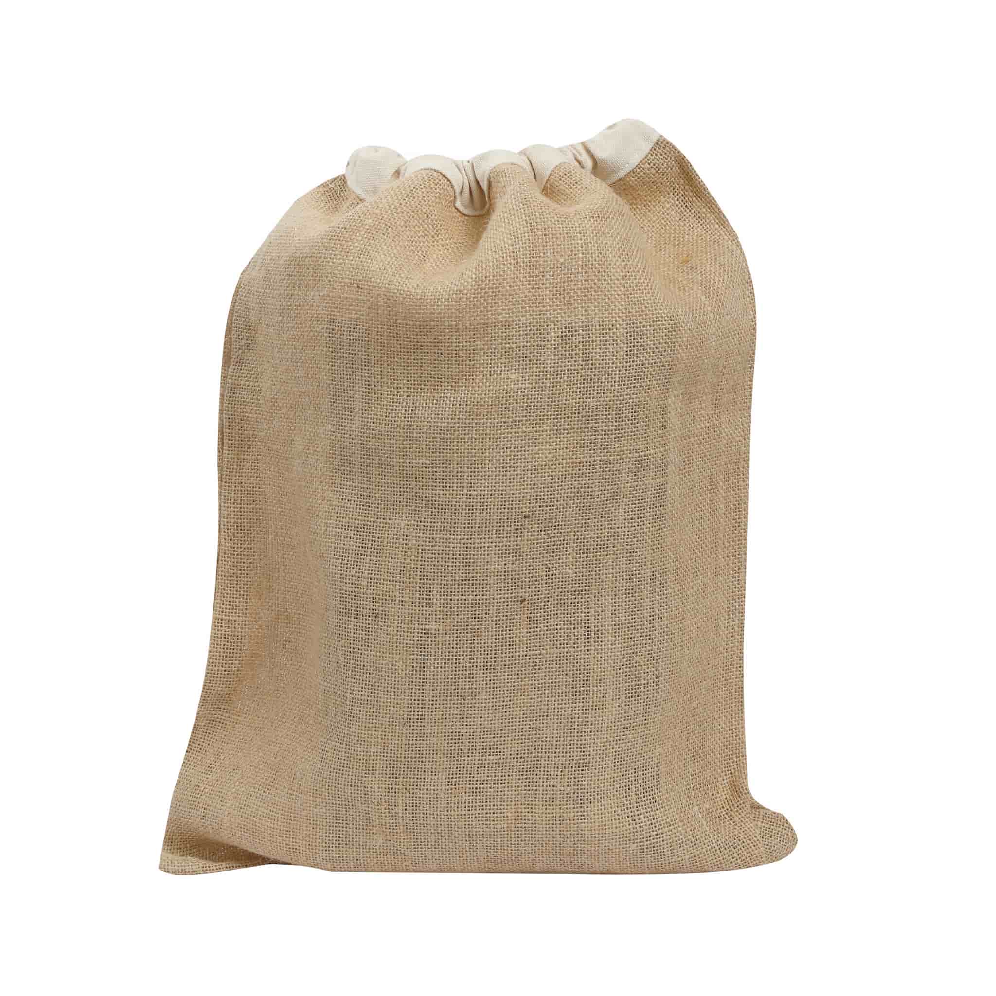 Jute Drawstring Backpack 4