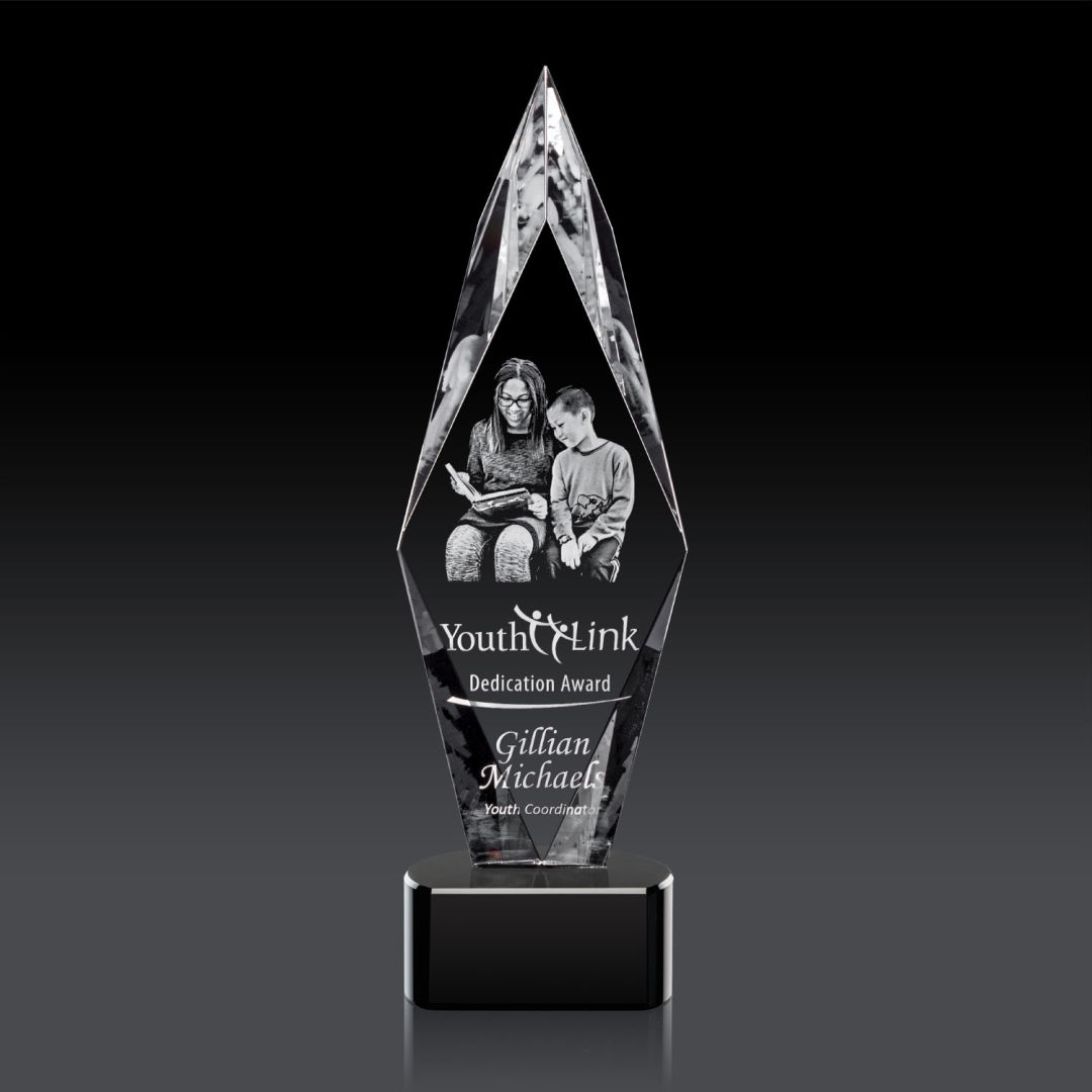 Manilow Award on Paragon Base (3D) - Black 6