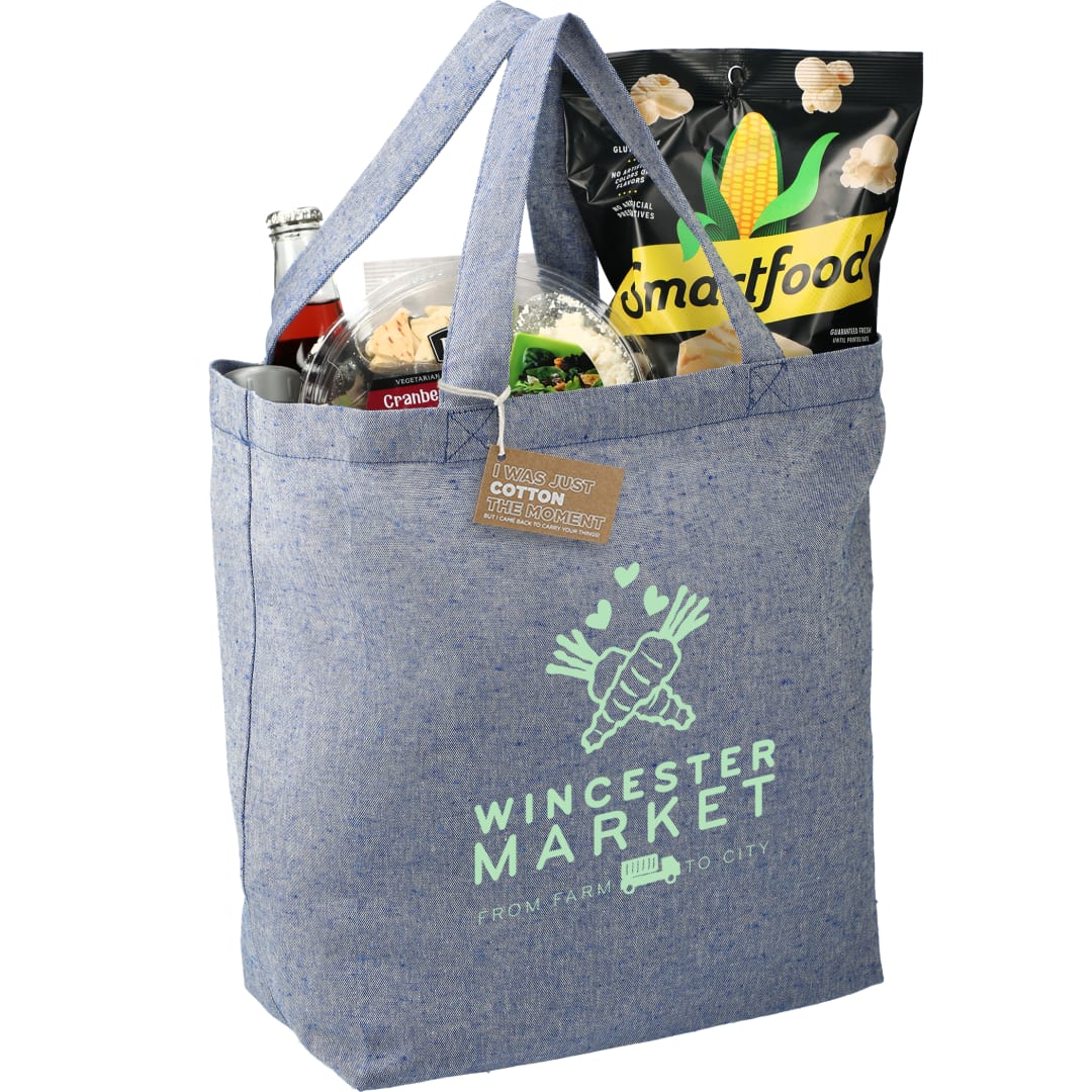 Recycled 5oz Cotton Twill Grocery Tote 106
