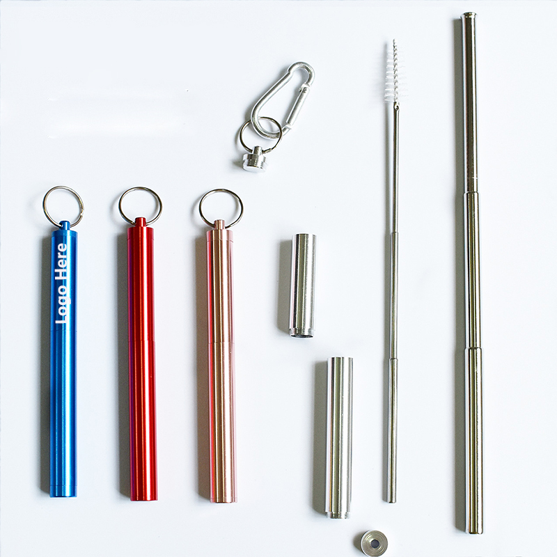 Extendible Stainless Steel Straw 2