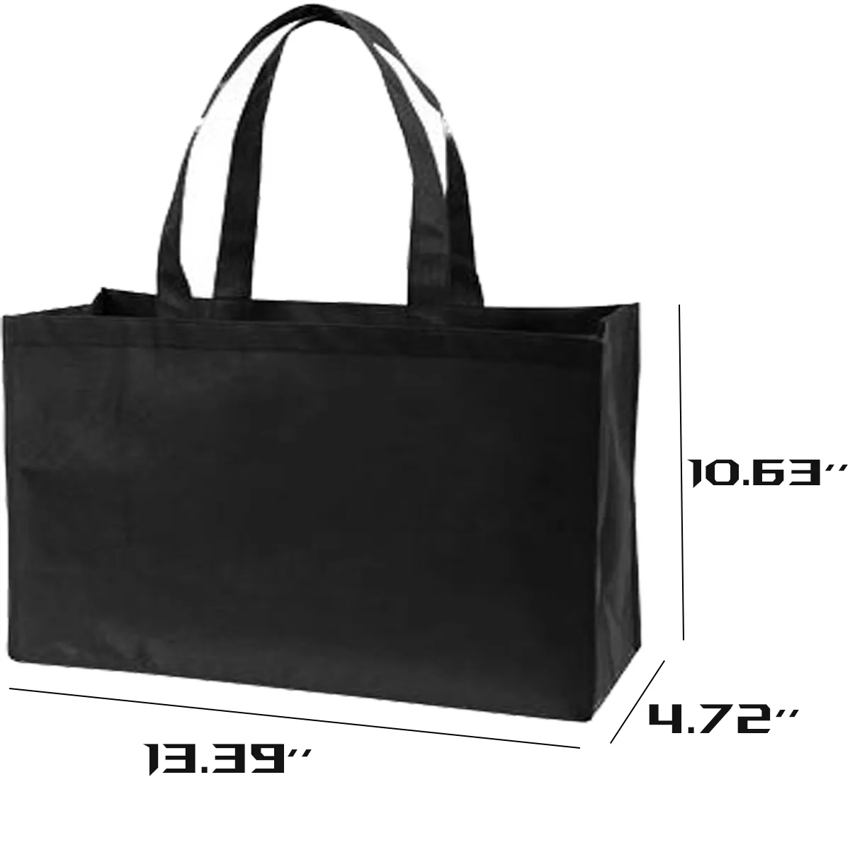 Customization Large Capacity Minimalist Canvas Tote Bag 4