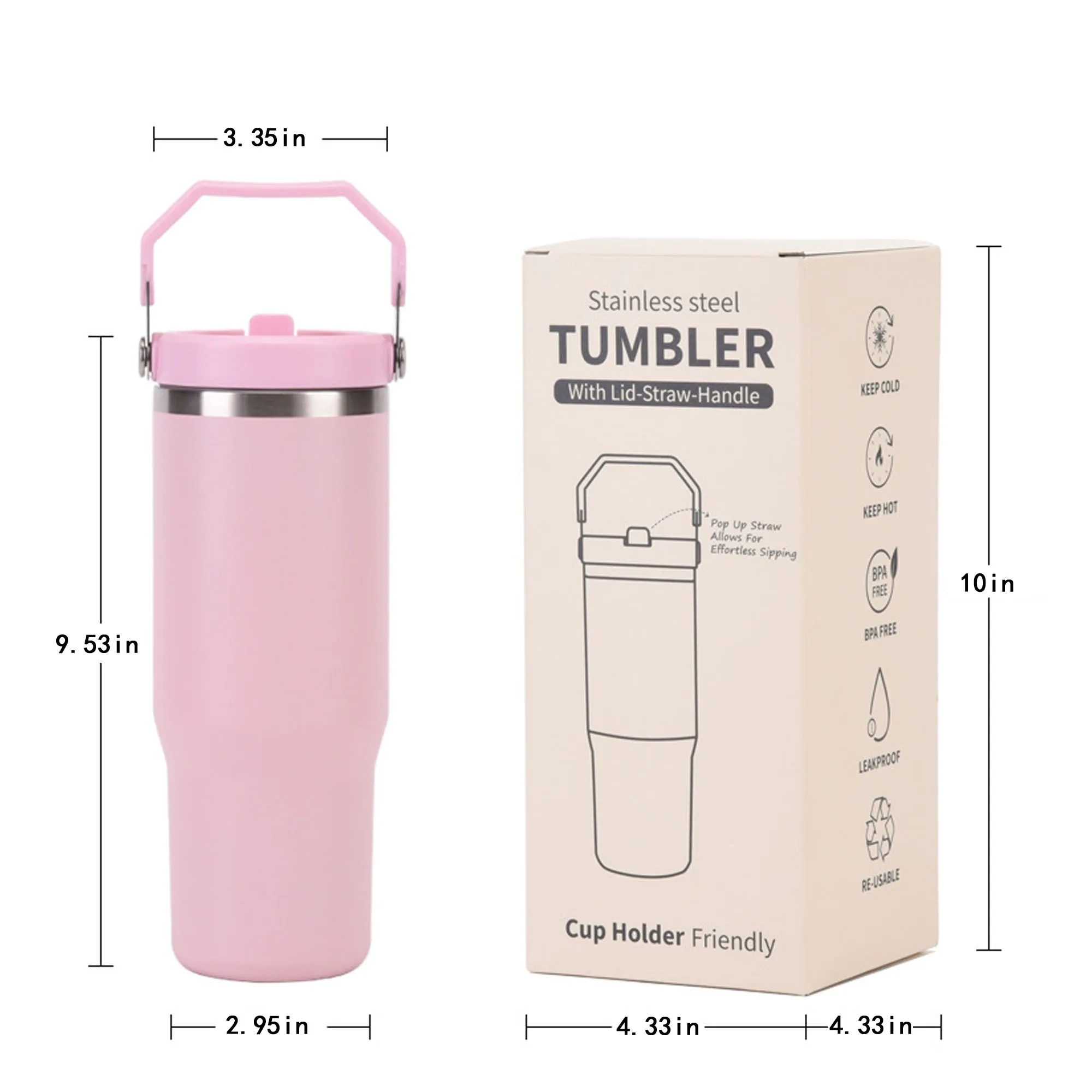 Tumbler with Handle 3