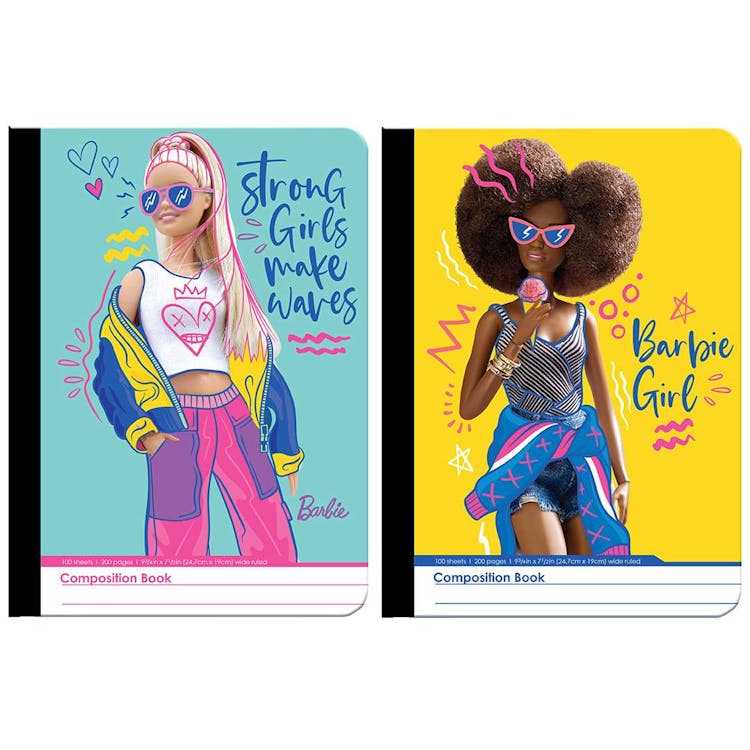 Barbie Composition Notebooks - Assorted 1