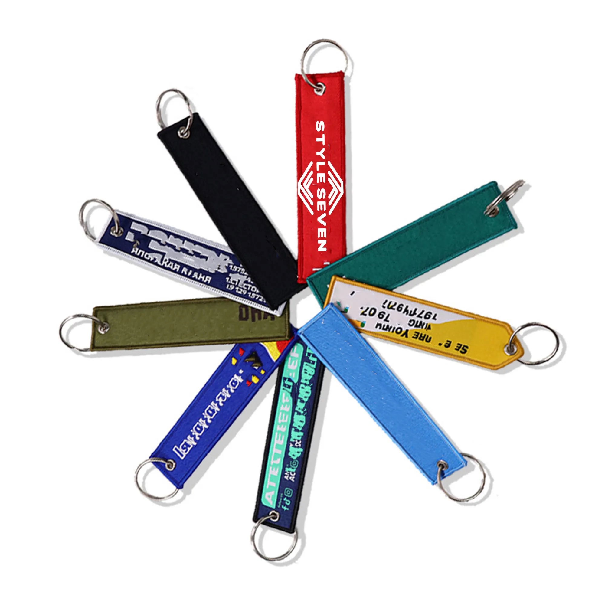 Customized Embroidered Keychain 1