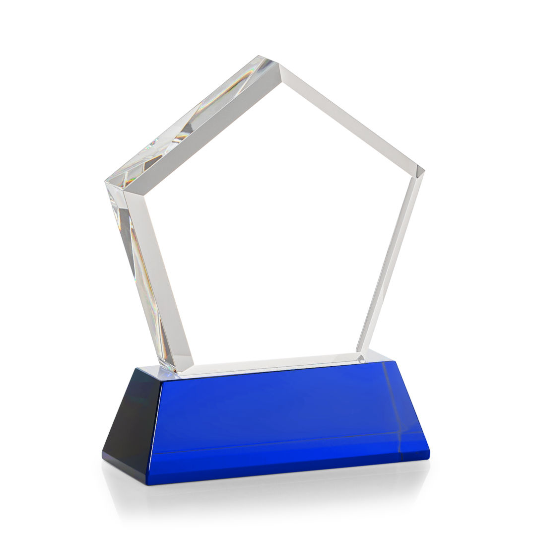 Genosee VividPrint™ Award on Base - Blue 2