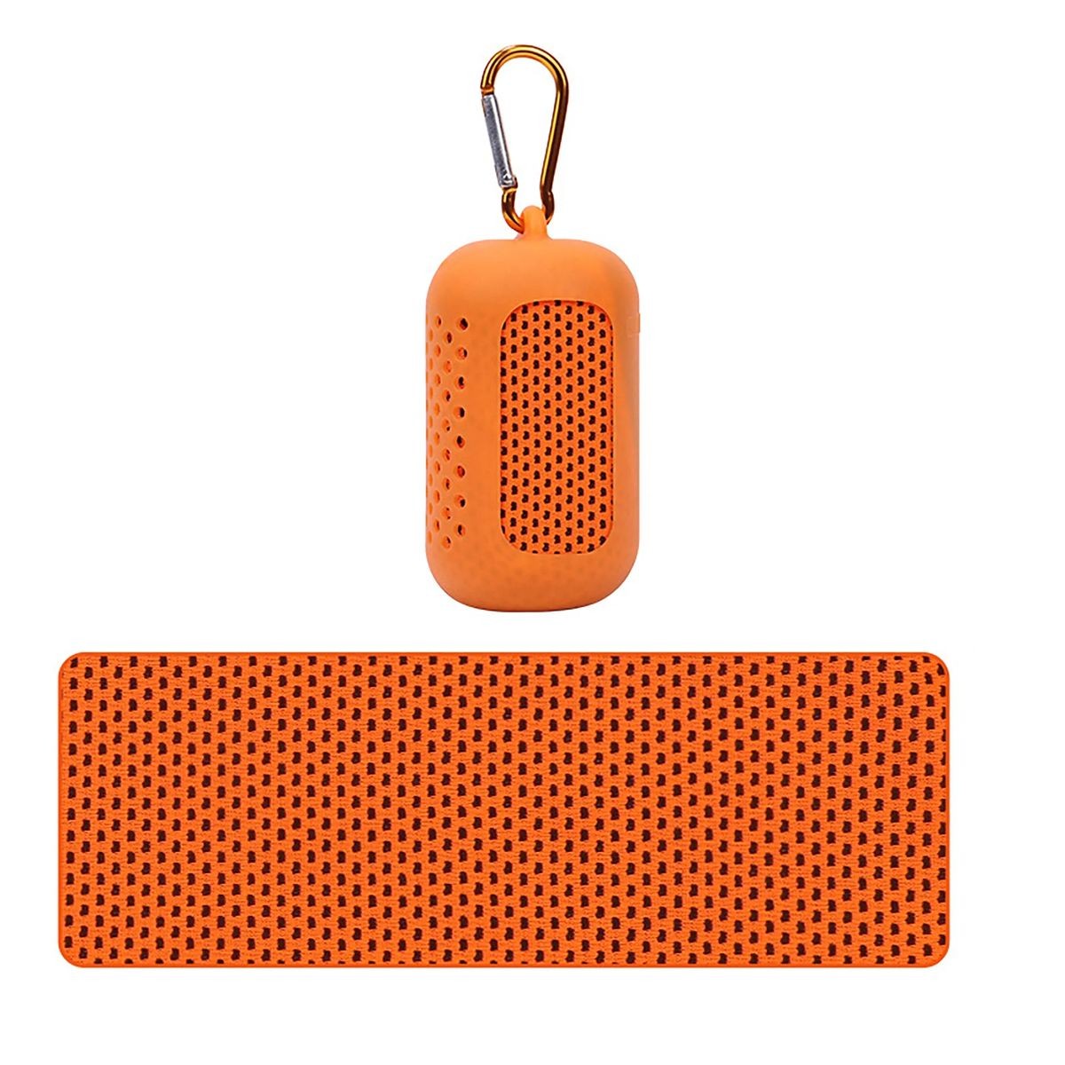 Polyester Workout Towel with Portable Silicone Pouch 8