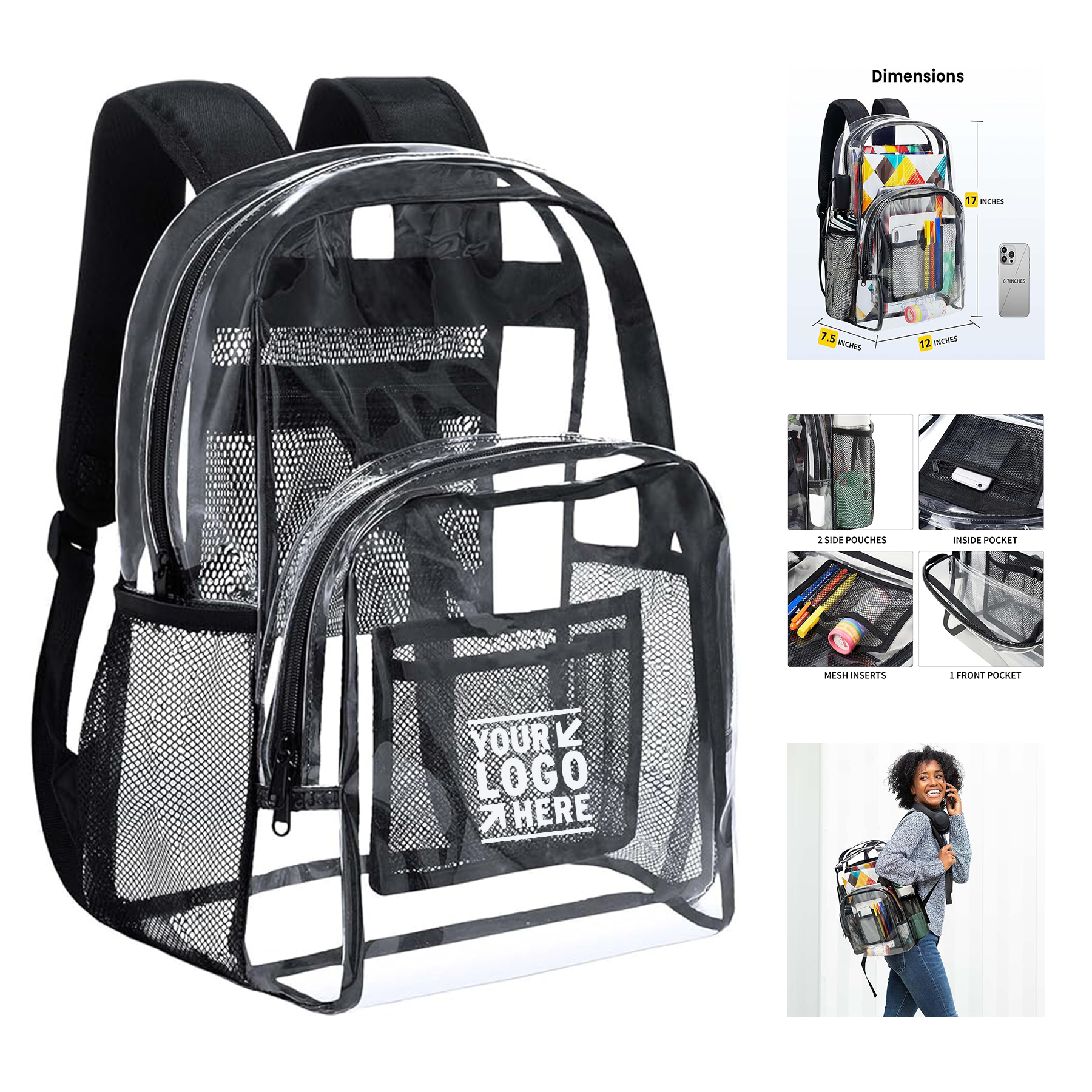Transparent Backpack